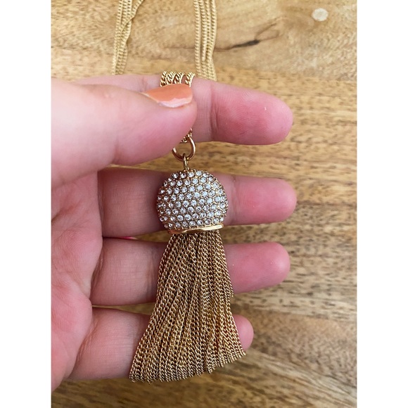 Lilly Pulitzer tassel necklace
